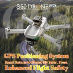 S50 PRO GPS Drone With 2 Batteries, 4.5-inch Large Screen Remote, Real-Time HD Camera, Obstacle Avoidance, Extended Flight Time - Image 6