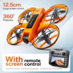 S156 Brushless Drone With Remote Control And Screen, Racing Drone For Aerial Photography, HD Quadcopters With Optical Flow Positioning - Image 6