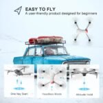 UK  F10 Foldable Drone With Camera WIFI FPV For Adults,1080P HD FPV Live Video RC Quadcopter,Logistics Is Randomly Sent By EVRI,ROYAL MAIL,Amazon Logistics - Image 6