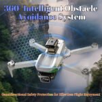 S50 PRO GPS Drone With 2 Batteries, 4.5-inch Large Screen Remote, Real-Time HD Camera, Obstacle Avoidance, Extended Flight Time - Image 7